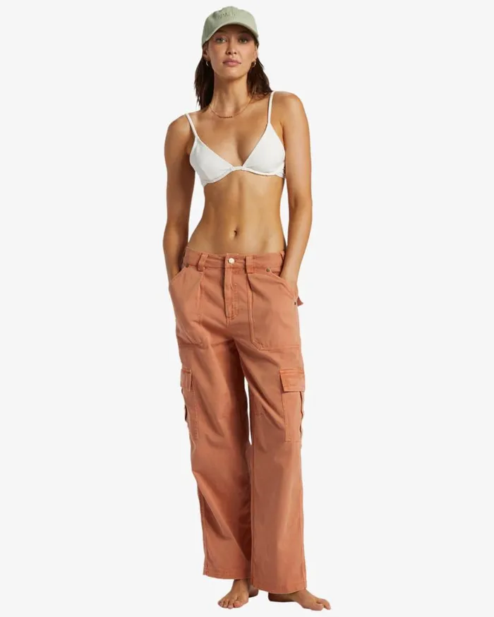 Womens Walk Along Pants Sunburnt Billabong Jeans and Pants Womens Walk Along Pants Sunburnt Billabong Jeans and Pants