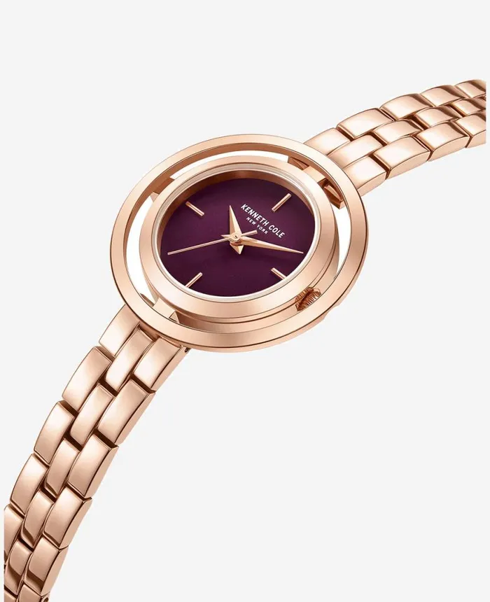 Womens Watches Women Kenneth Cole Automatic Transparency Water Resistant Bracelet Watch Metallic Womens Watches Women Kenneth Cole Automatic Transparency Water Resistant Bracelet Watch Metallic