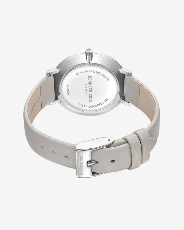 Womens Watches Women Kenneth Cole Diamond Dial Strap Watch Beige