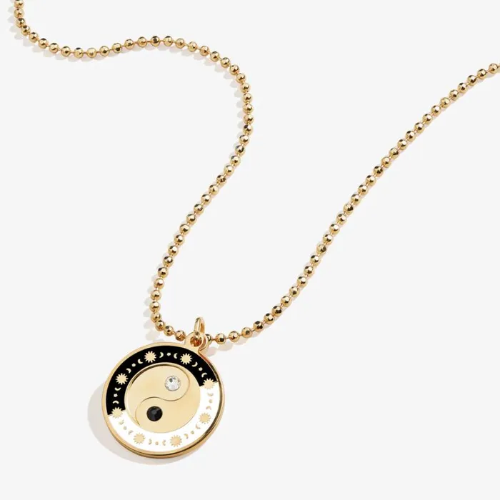 Yin Yang Pendant Necklace Silver Women Alex And Ani Balance Harmony Yin Yang Pendant Necklace Silver Women Alex And Ani Balance Harmony